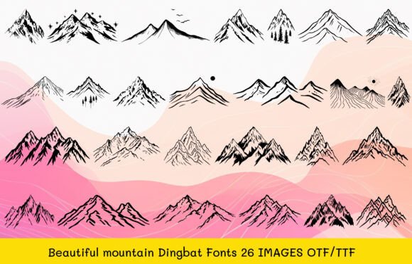 Beautiful Mountain: A Typeface for the Great Outdoors