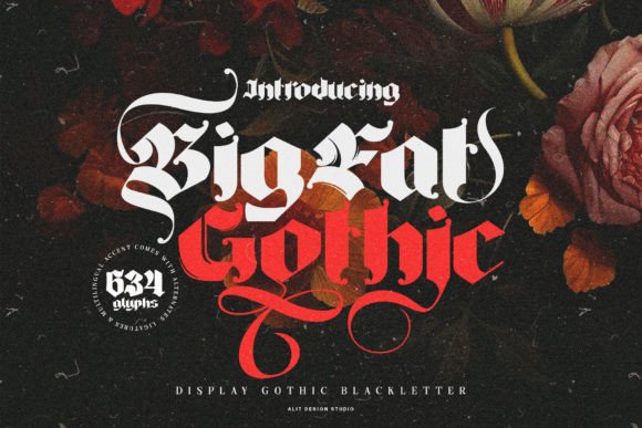 Big Fat Gothic: Make Your Text Command Attention