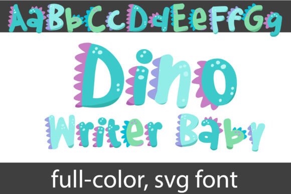 Dino Writer Baby: A Playful Font for Creative Projects