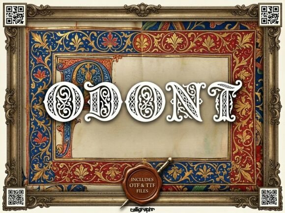 Discover Odont: A Bold Display Font for Impactful Design