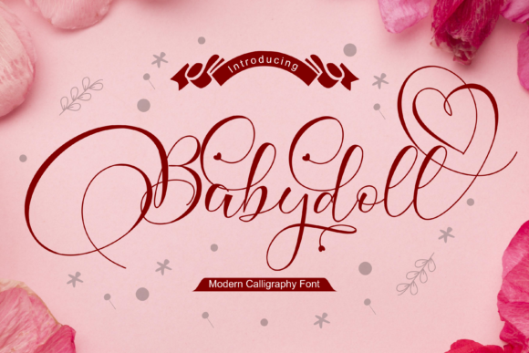 Discover the Charm of the Baby Doll Script Font