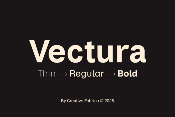 Discover Vectura: A Modern Sans-Serif for Timeless Design