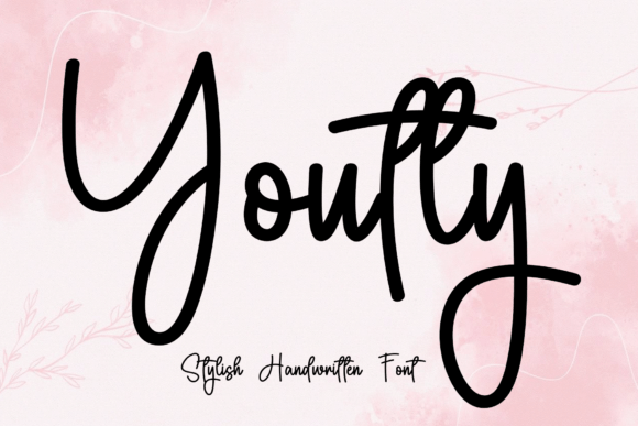Discover Youtly: The Handwritten Font with Friendly Charm