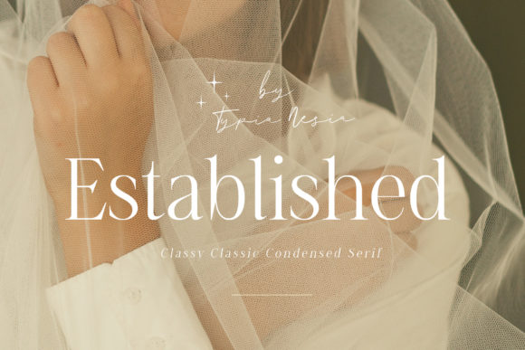Established: A Serif Font for Timeless Luxury