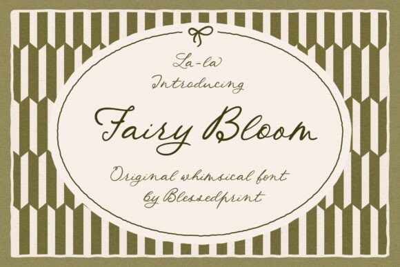 Fairy Bloom: A Whimsical Script for Magical Designs