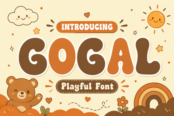 Gogal: A Groovy Typeface for Modern Creative Projects