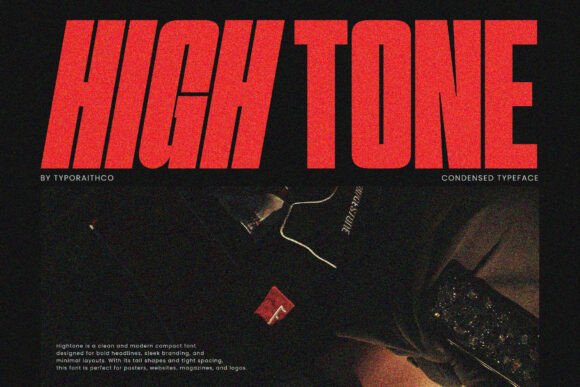 Hightone: The Retro-Modern Font Duo for Bold Designs