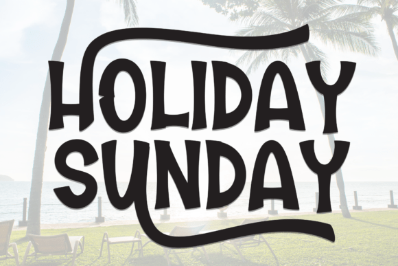 Holiday Sunday: A Font for Joyful, Handwritten Designs
