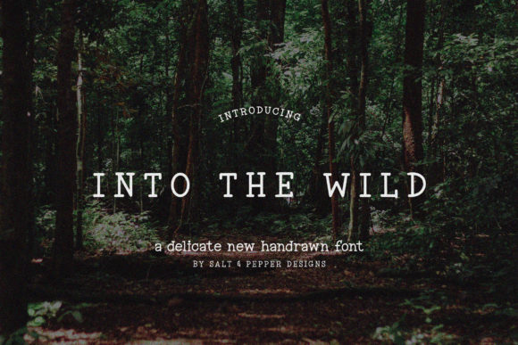 Into the Wild: A Cool Vintage Slab Serif Font