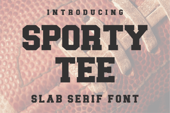JP Sporty Tee: A Bold Slab Serif for Modern Designers