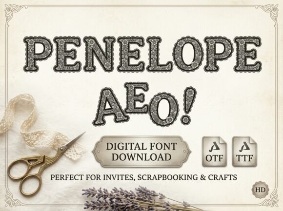 Penelope: Weaving Victorian Lace into Digital Design