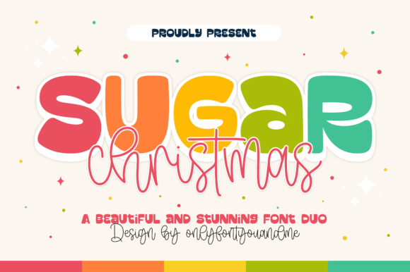 Sugar Christmas Duo: A Festive Font Pairing
