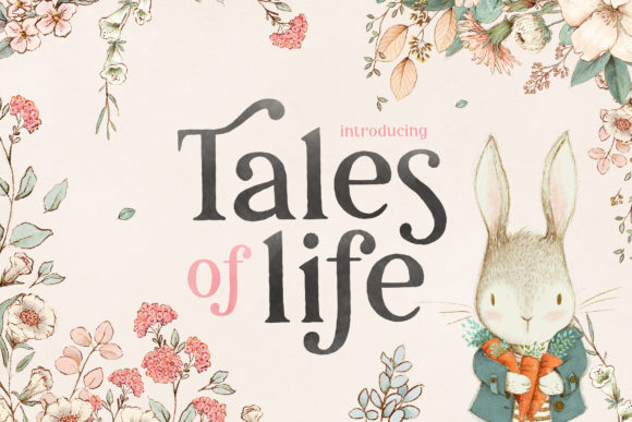 Tales of Life Duo: An Elegant Serif Font for Your Designs